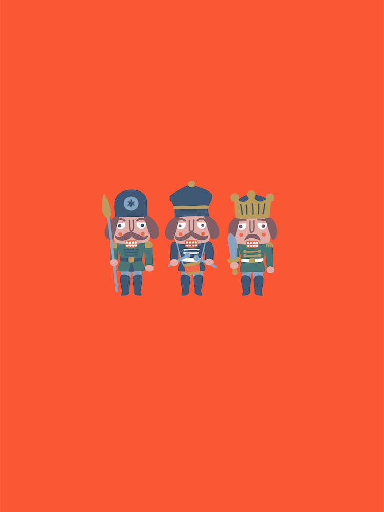 Nutcrackers Red