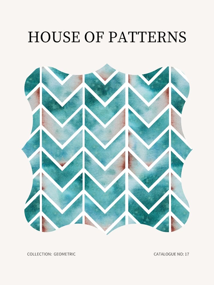 Geometric Pattern Poster 17