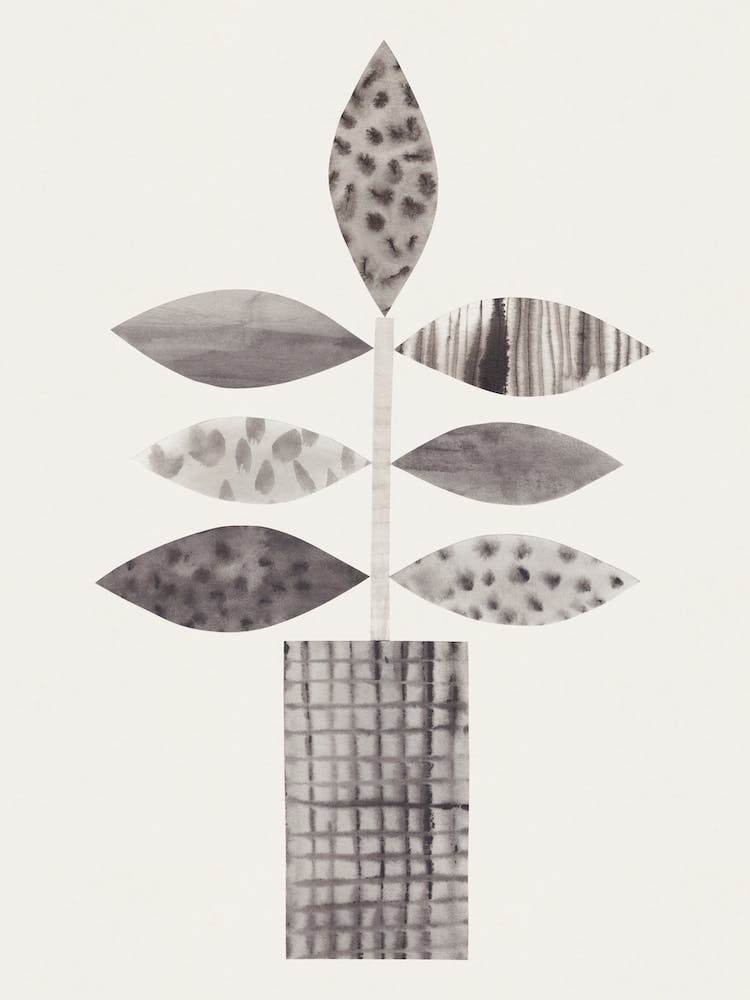 Branch In A Vase