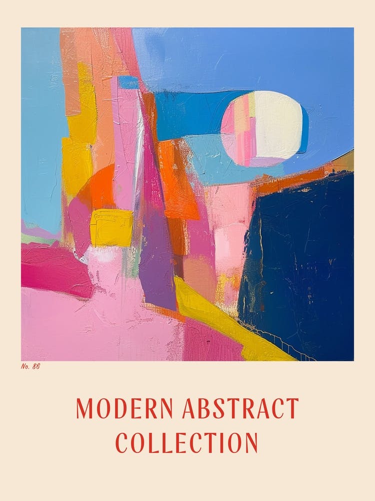 Modern Abstract Collection Poster 86