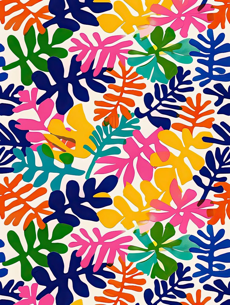 Feuilles de Paradis Style Matisse