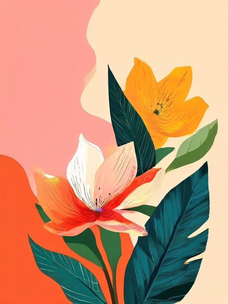 Abstract Floral Painting 10