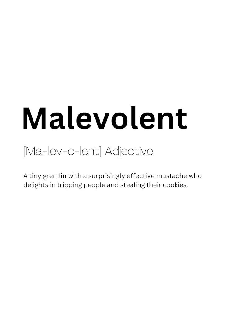 Malevolent Definition Meaning