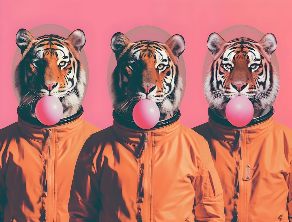 Tiger Chewing Gum 2