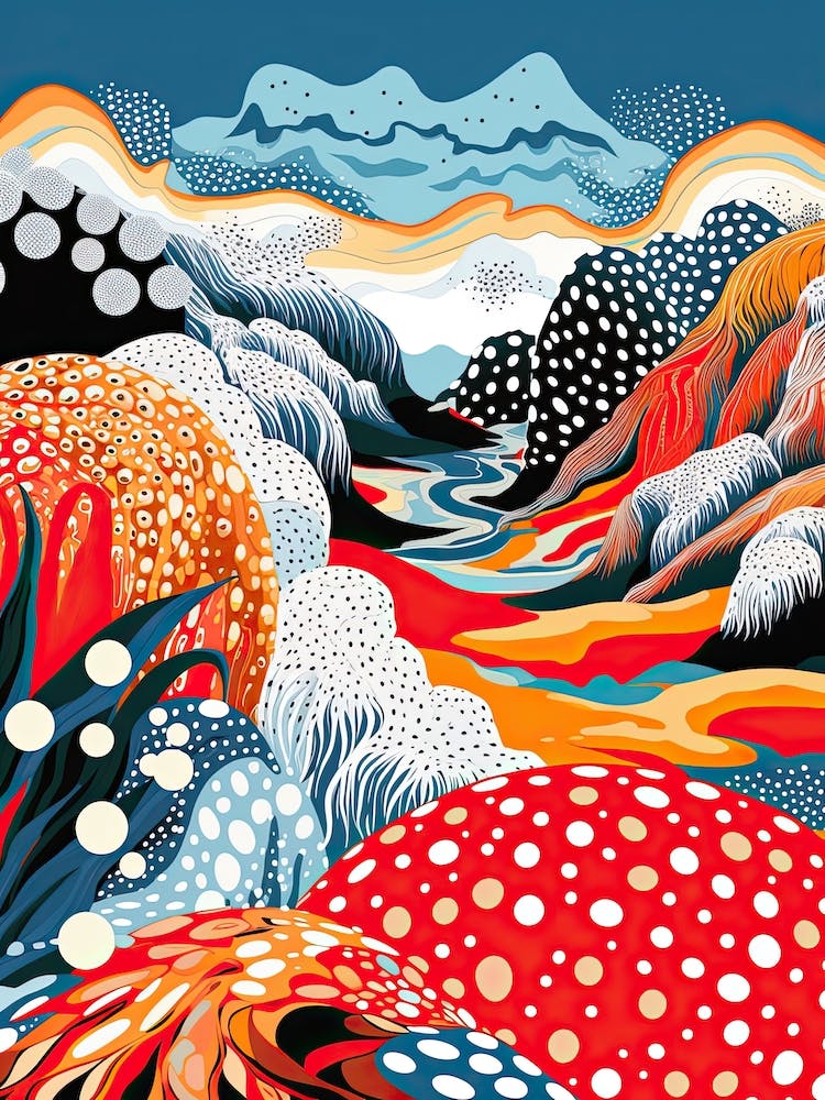 Ostia, Italy, Illustration In The Style Of Pop Art 2