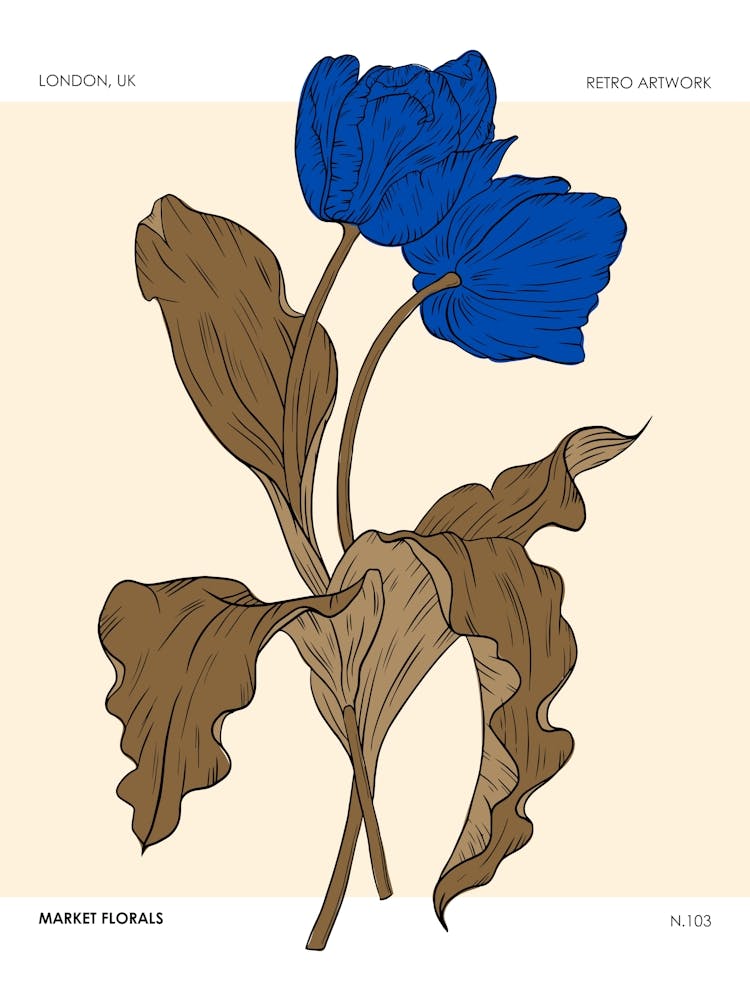 Blue Tulips