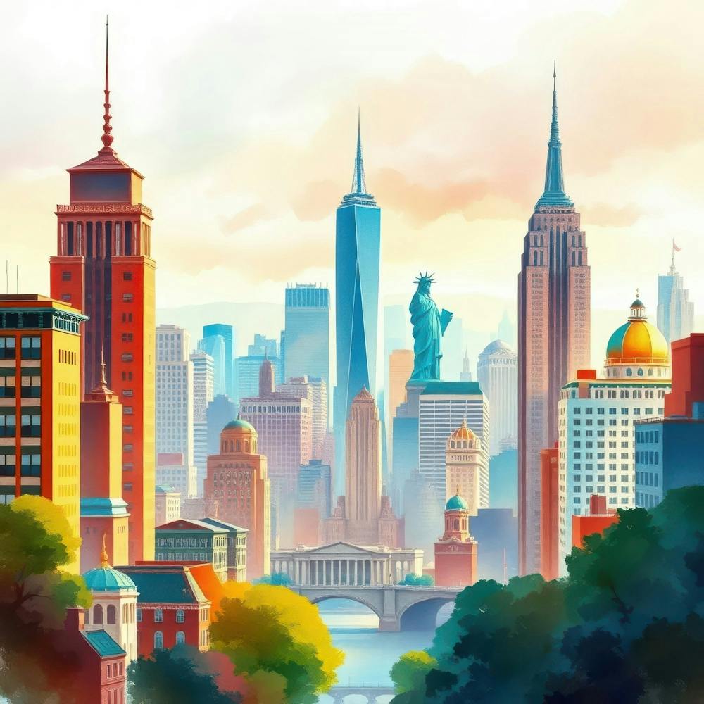New York City Skyline 12