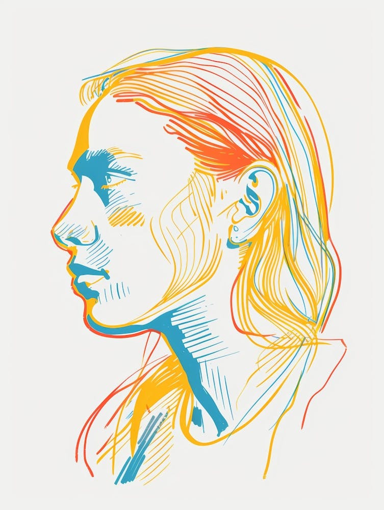 Profile Of A Woman 2
