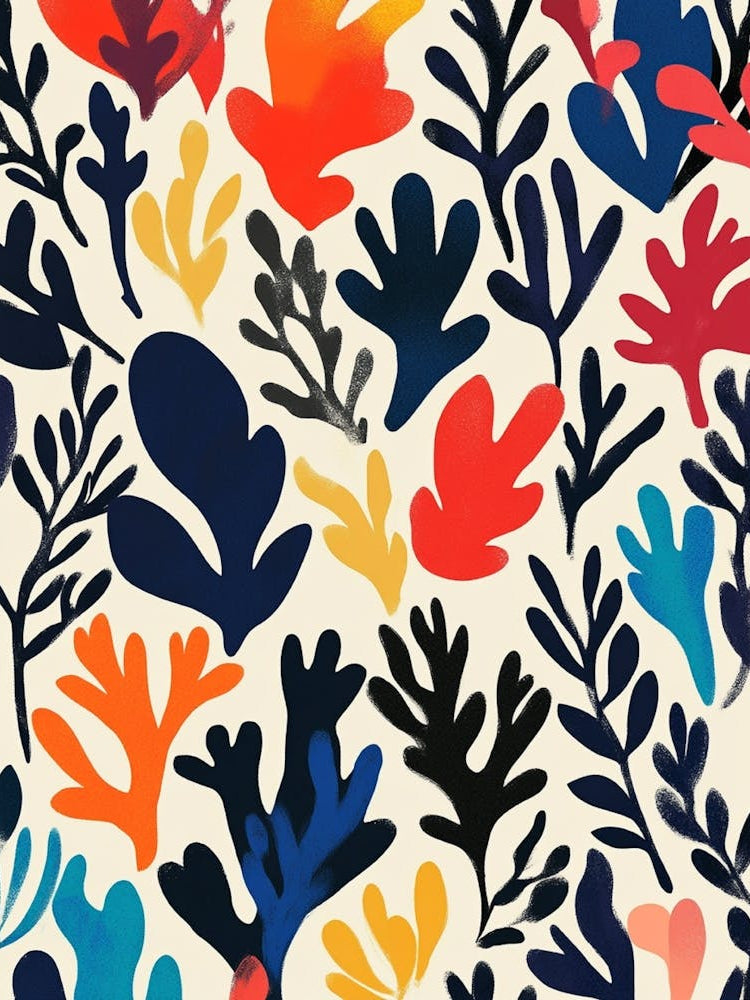 Abstract Floral Pattern