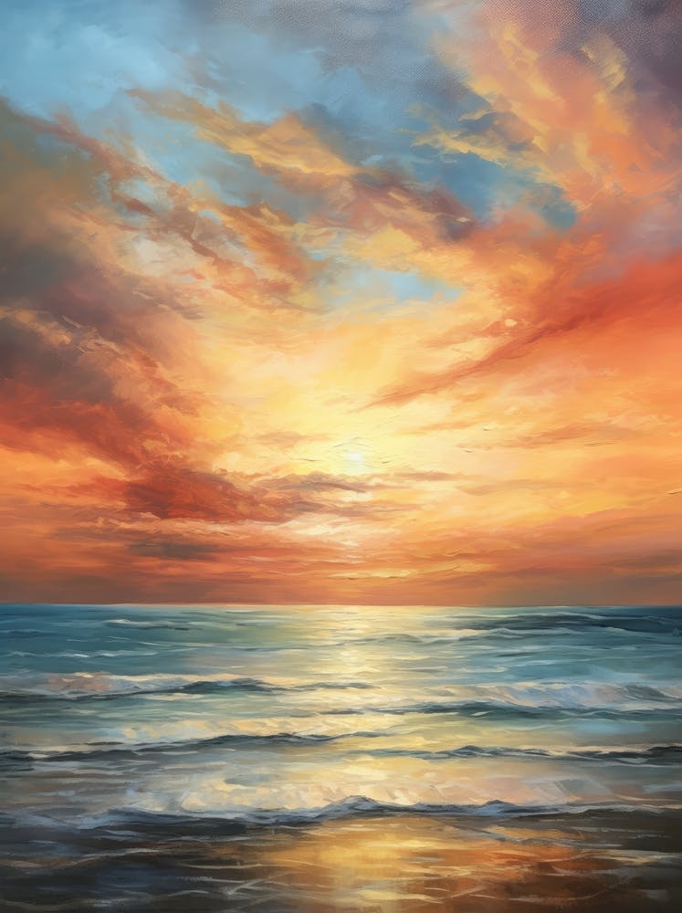 Sunset At The Beach