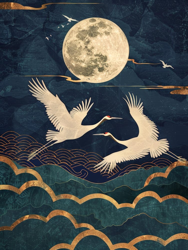 Cranes In Flight 8