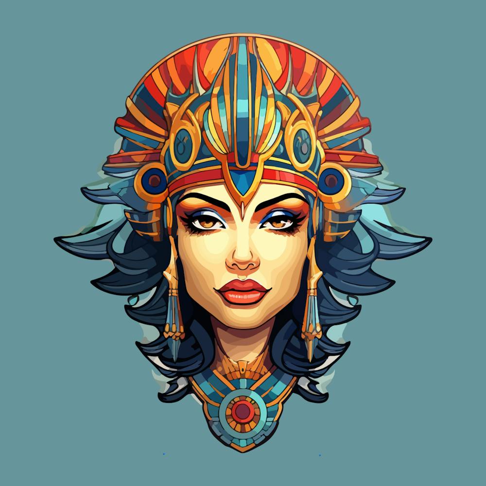 Egyptian Woman Art orint
