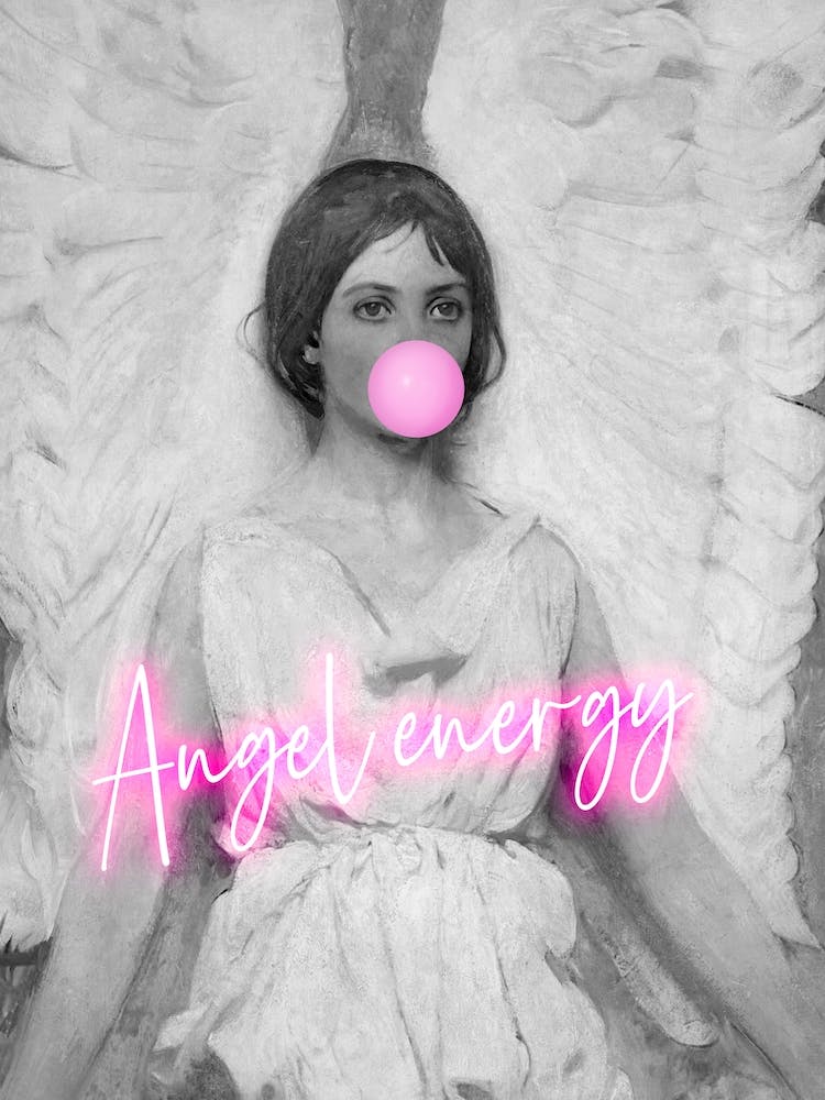 Impression Ange au Chewing-gum