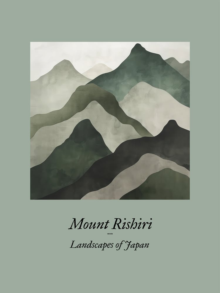 Landscapes Of Japan Mount Rishiri 24