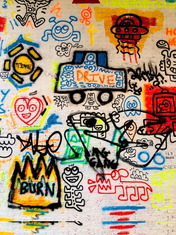 Drive Graffiti Collage