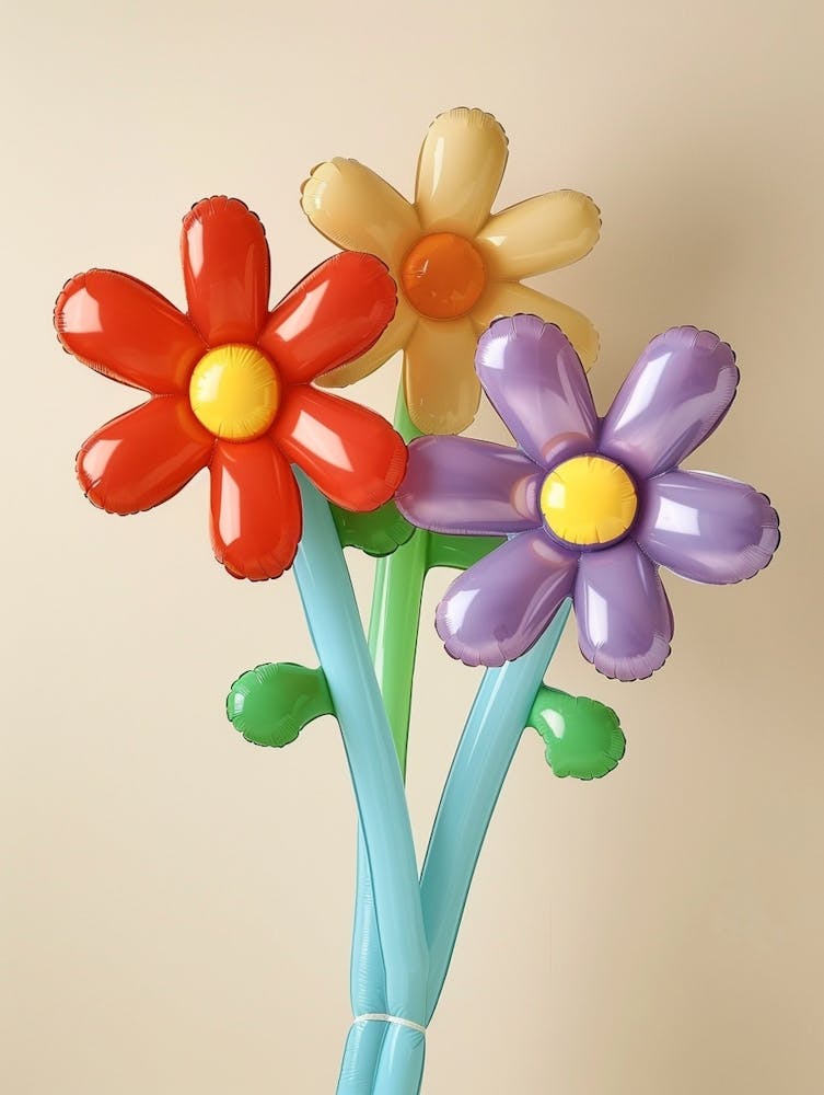 Fleurs Gonflables Rêveuses Cinéraire 1