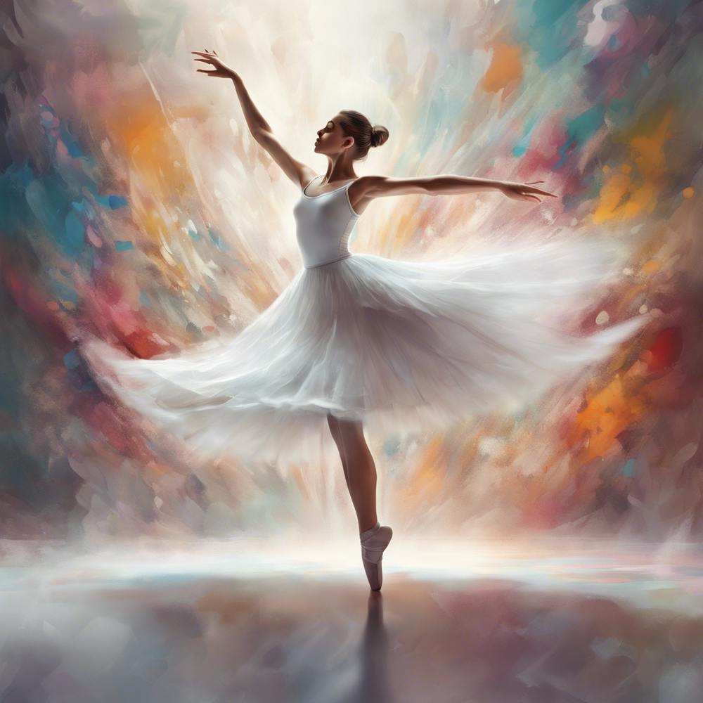 Ballerina In White