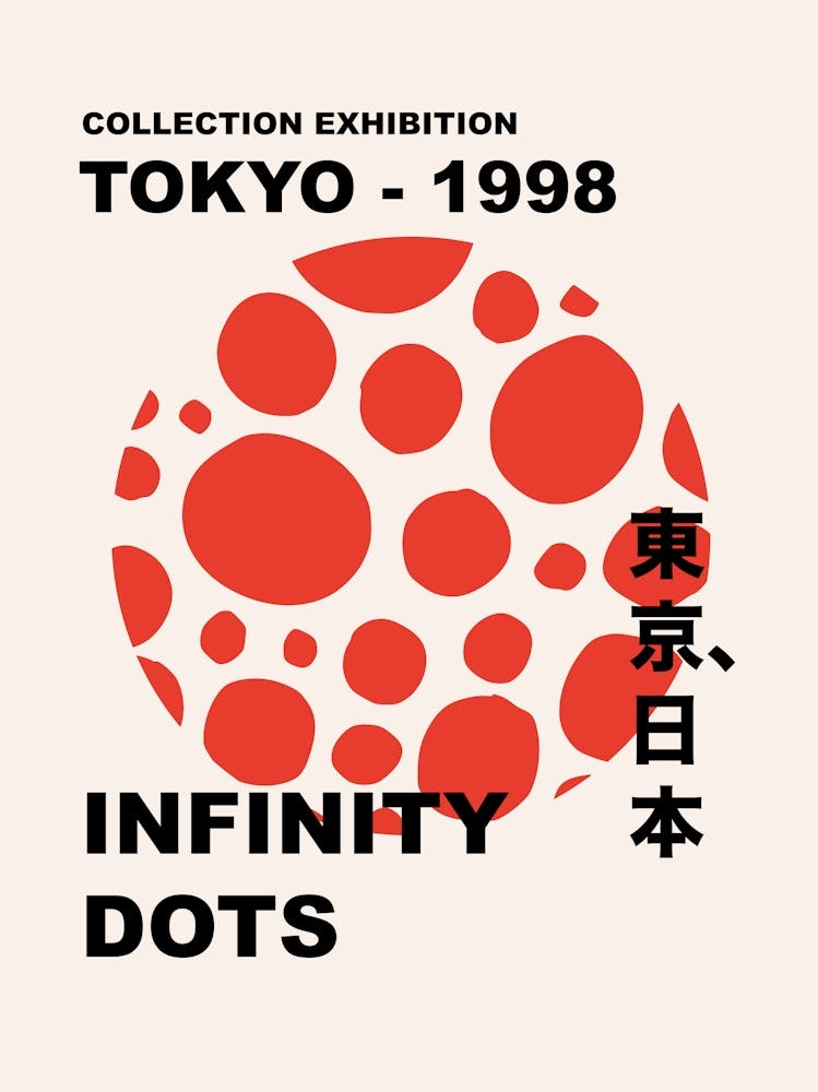 Dots Infinity Yayoi Inspired Japan