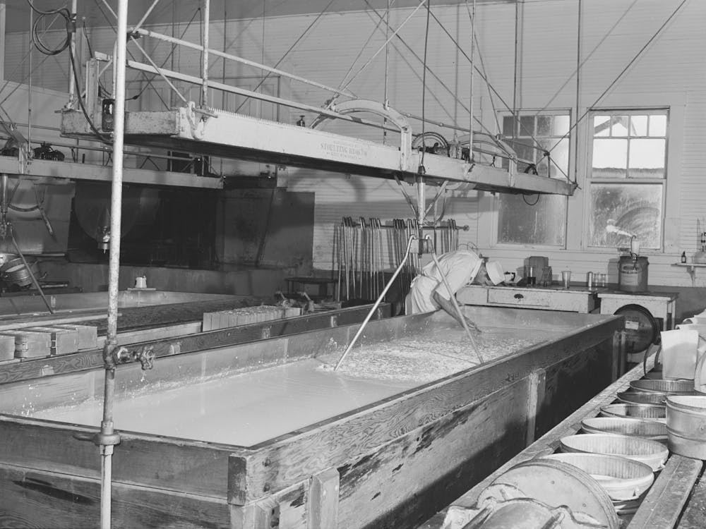 Untitled Photo, Possibly Related To Tillamook Cheese Plant, Tillamook County, Oregon, A Lactic Ferment Starte