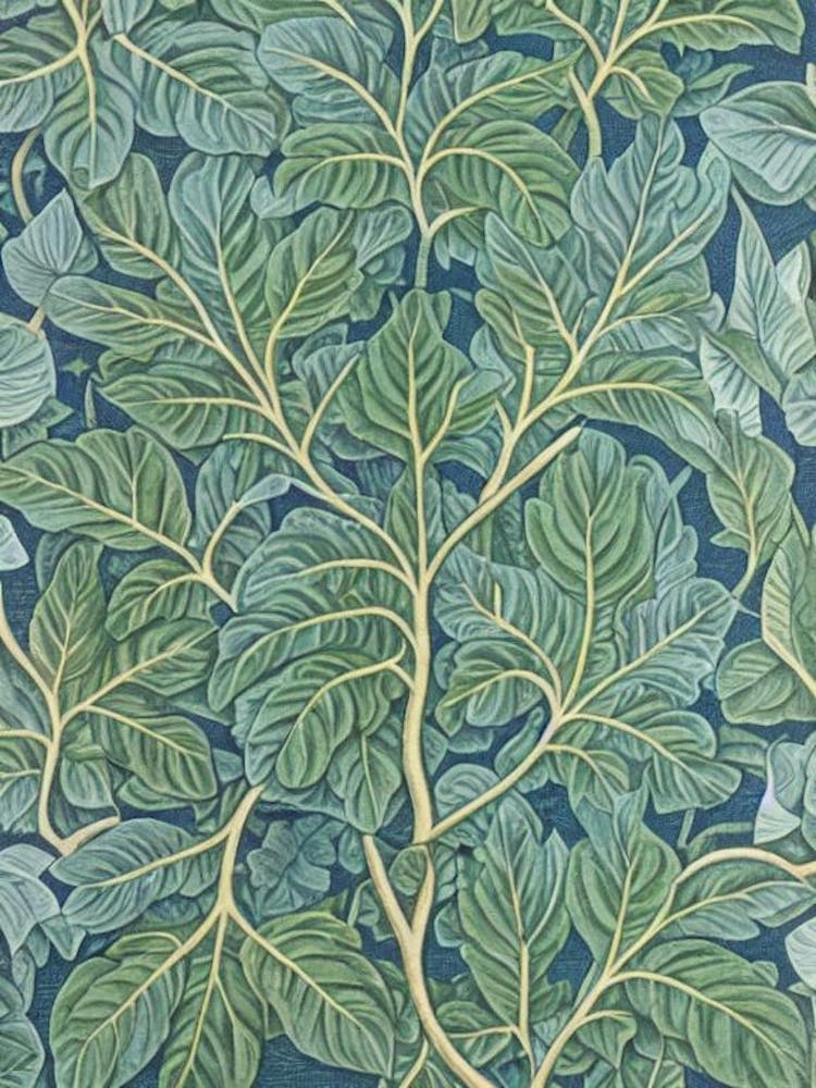 Sycamore 2 tree Vintage Botanical