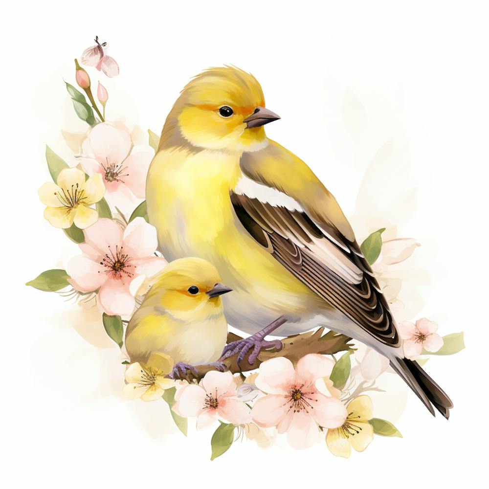 American Goldfinch Mother's Day