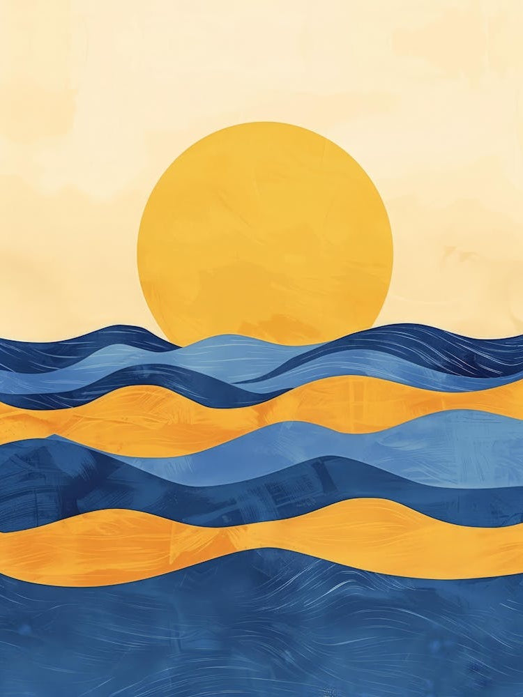 Sunset Over The Ocean 33