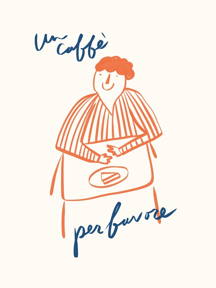 Un Cafe Print