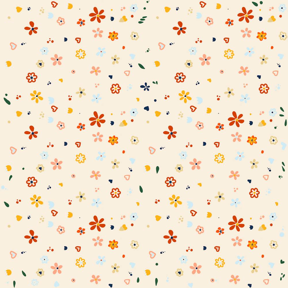 Bogo delicate Floral Pattern
