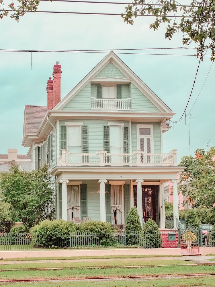 Pastel House In New Orleans