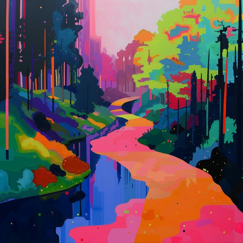 Abstract Park Collection Namsan Park Seoul South Korea 3