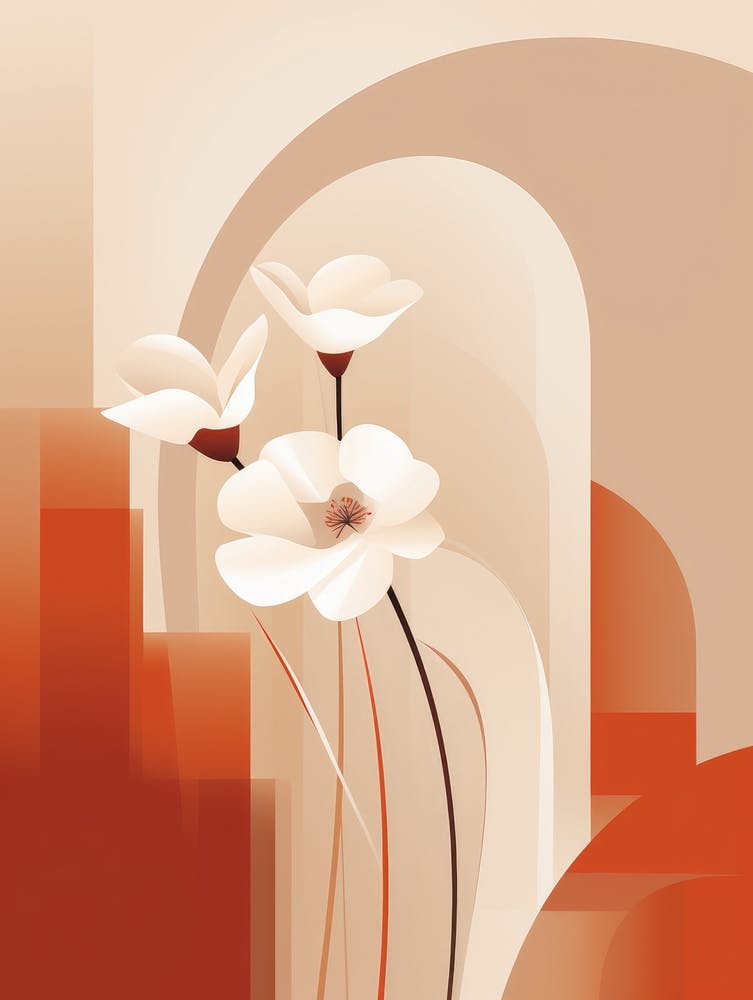 Abstrakte Blumen 1