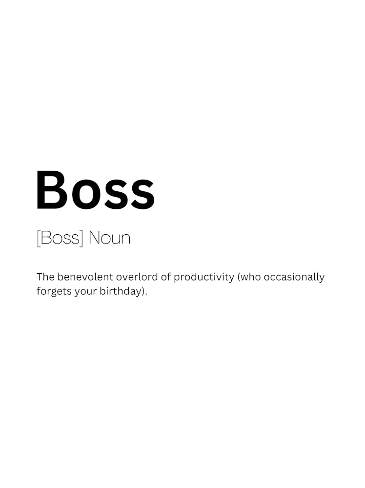 Boss Definition Meaning 1