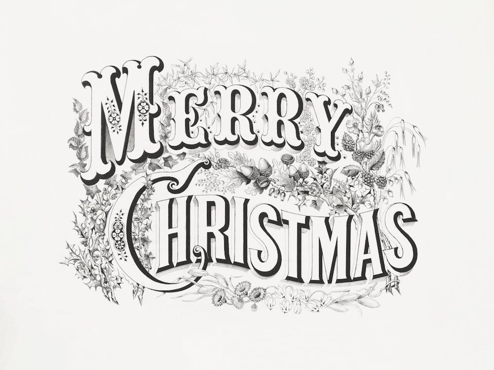 Vintage Merry Christmas