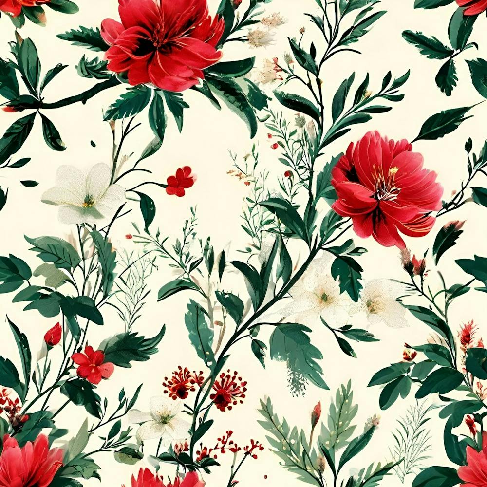 Seamless Floral Pattern 5