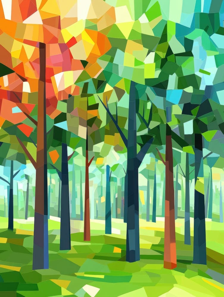 Polygonal Forest 1