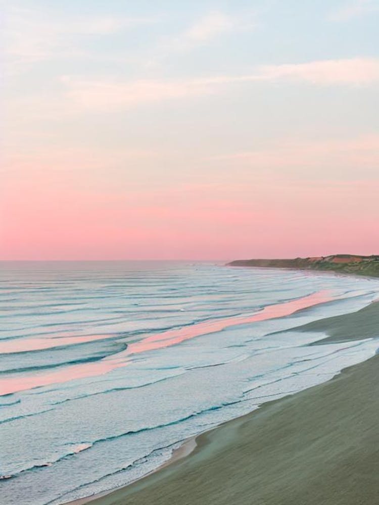 Cromer Beach, Norfolk Pink Photography 1