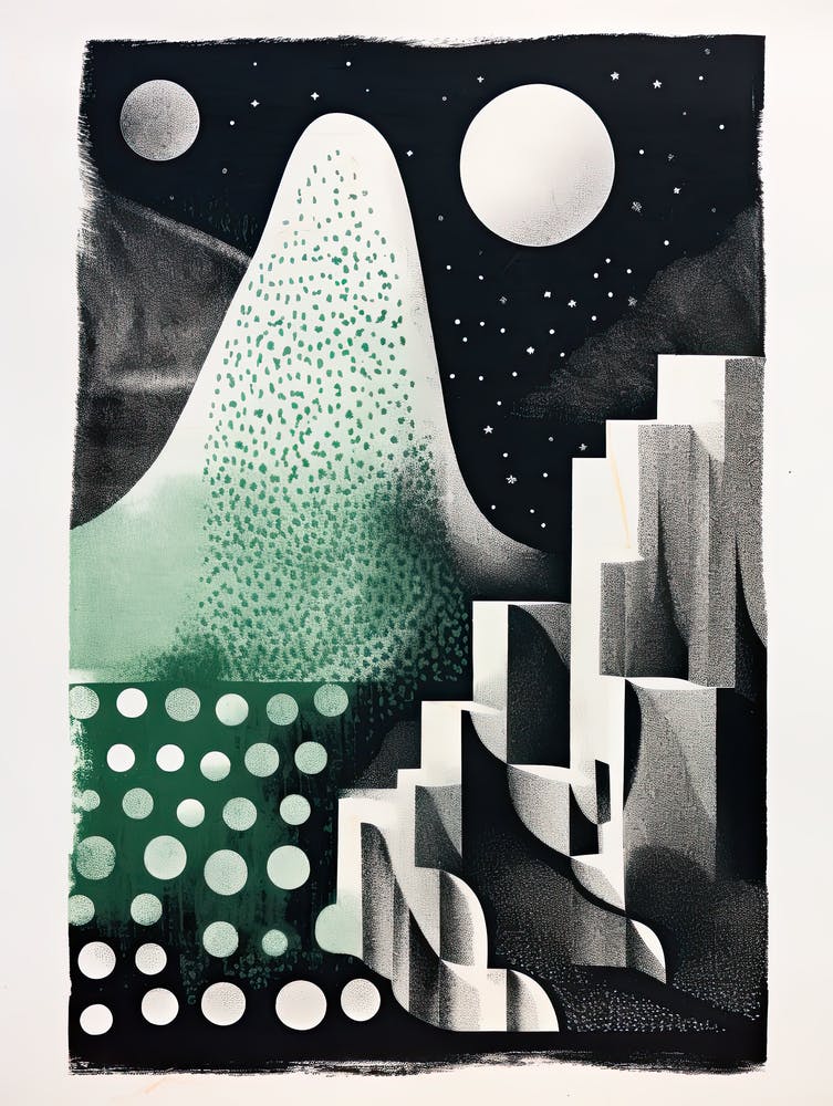 Radiant Reverie; Risograph Vintage Spectrum