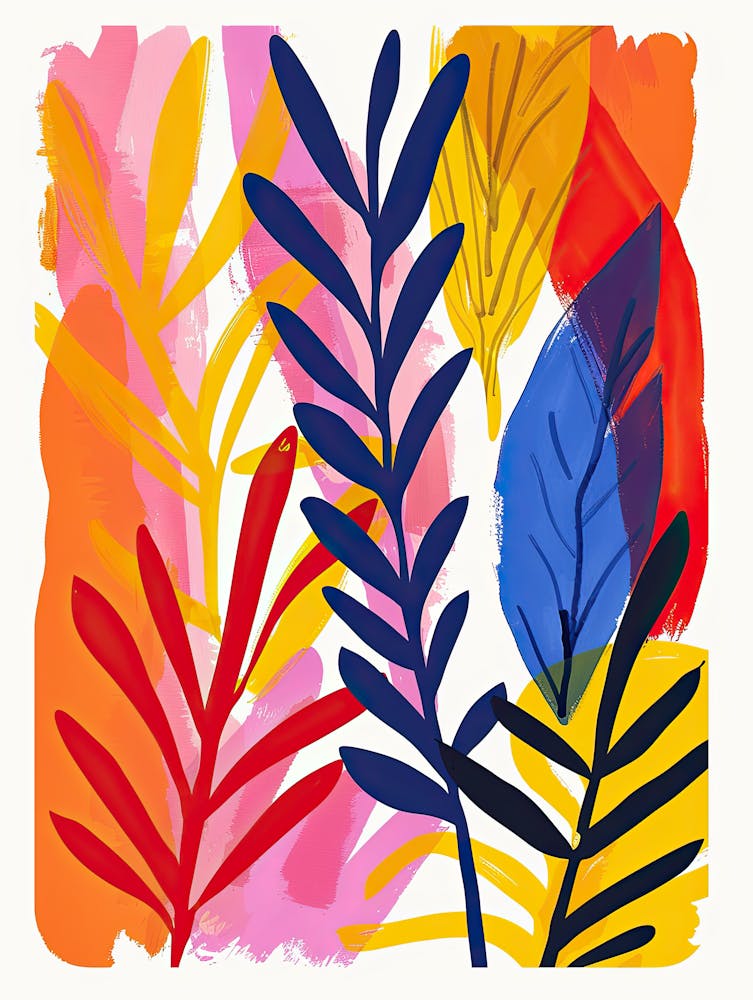 Golden Jungle Matisse Style