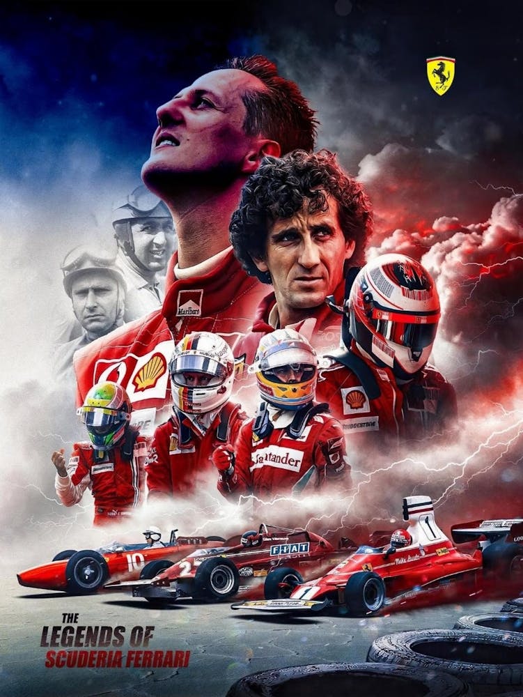 The Legends Of Scuderia Ferrari