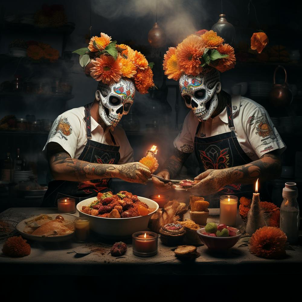 Day Of The Dead Party Cooking 1