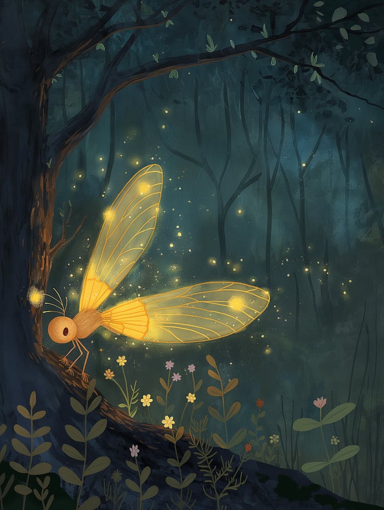 Fairy In The Forest