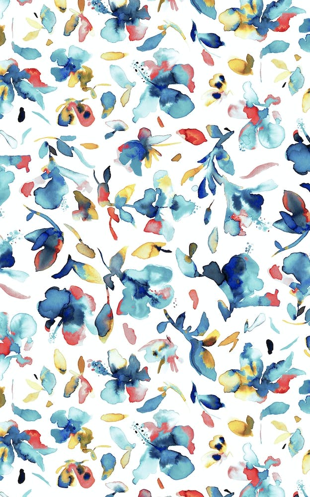 Watery Hibiscus Blue