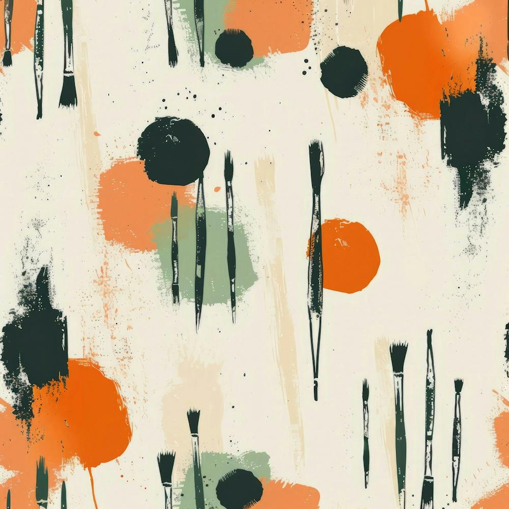 Abstract Brushstrokes 10