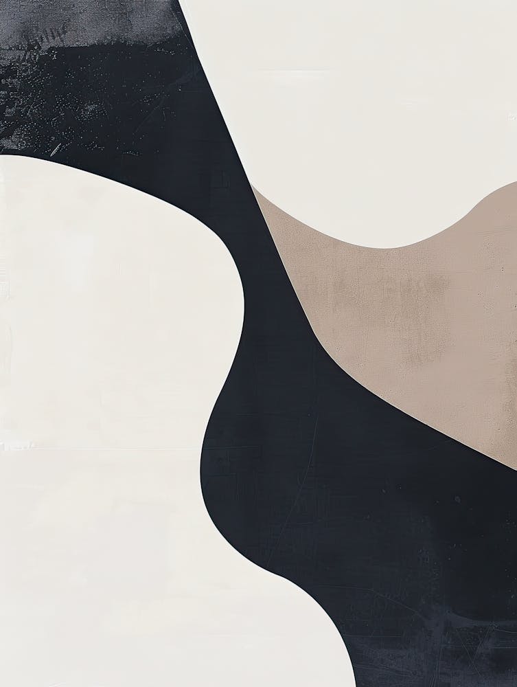 Drifted Silhouettes Minimalist Style