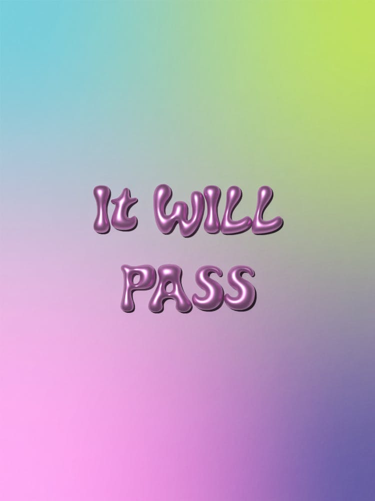 It Will Pass Purple