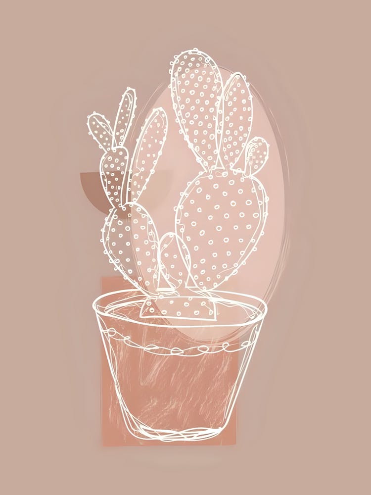 Cactus In A Pot
