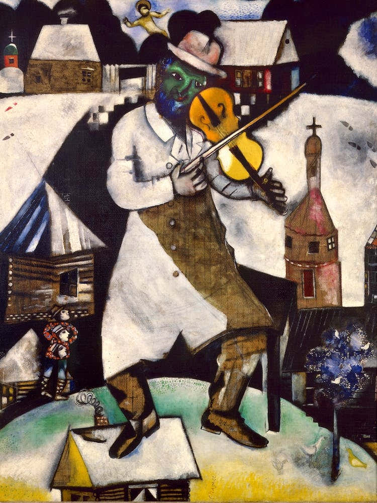 The Fiddler, Marc Chagall
