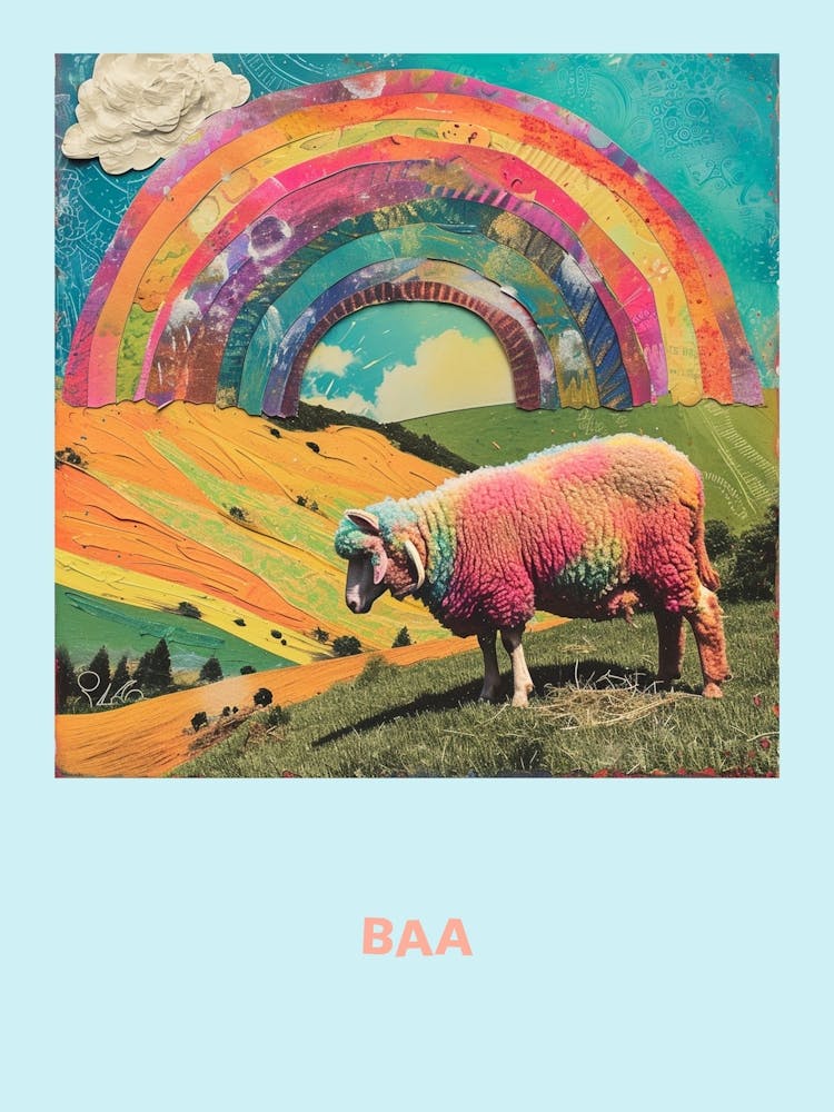 Sheep Baa Poster 6