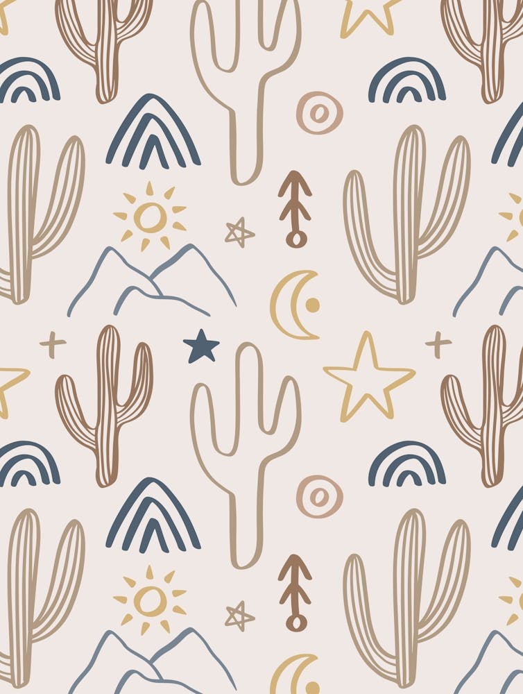 Western Cowboy Pattern