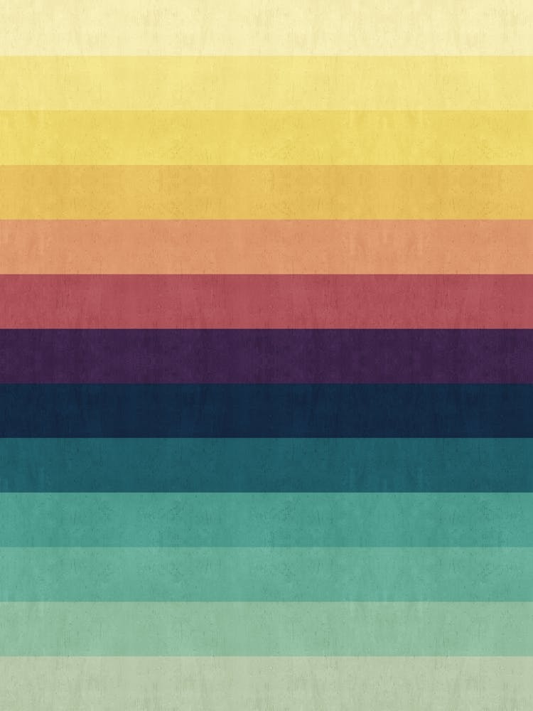 Sunset gradient landscape